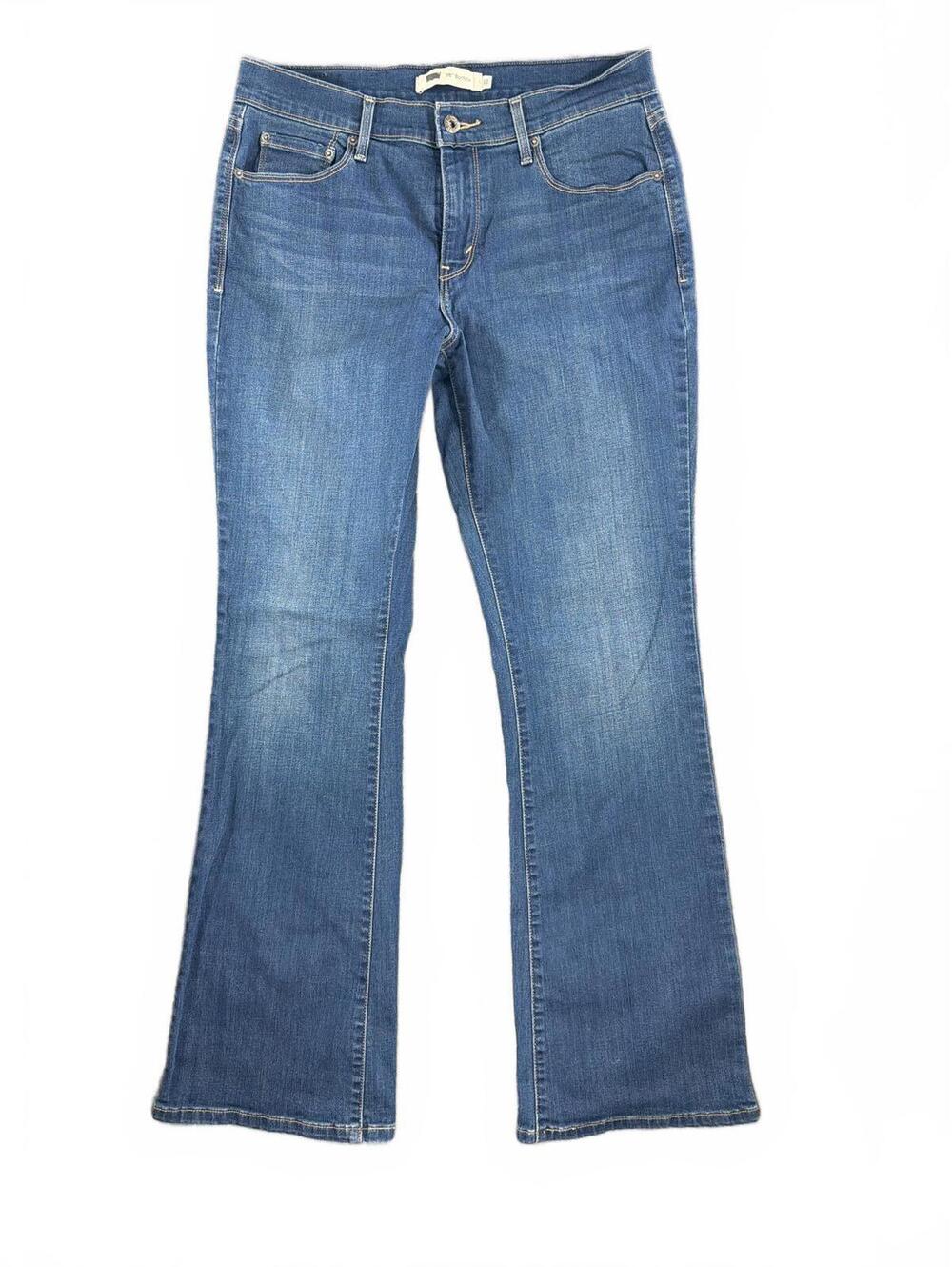 Levi's 515 Women's Bootcut Denim Jeans Size 10M Blue Jeans Mid-Rise Western Boho